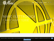 Tablet Screenshot of marcelettronica.com